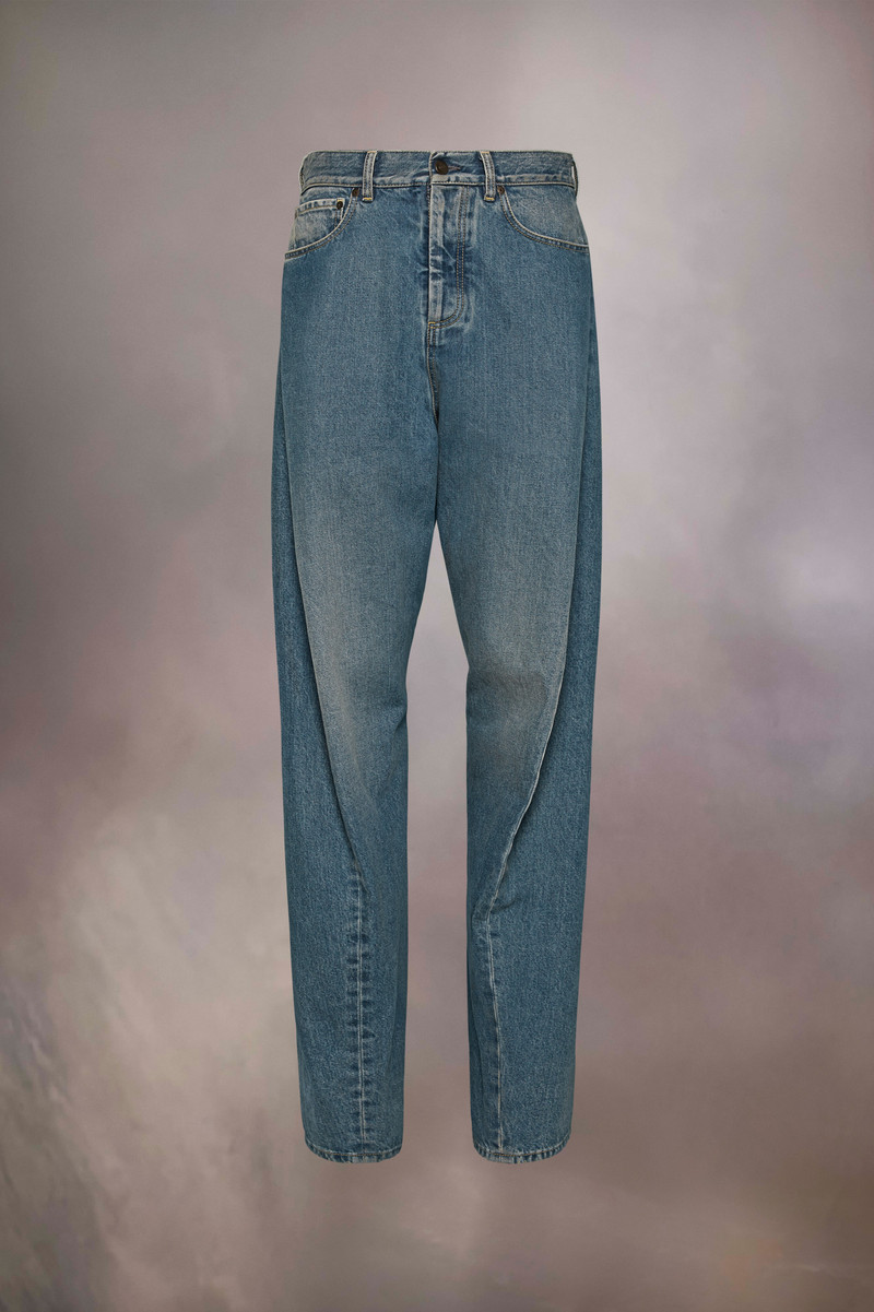 Diagonal Seam Jeans 1