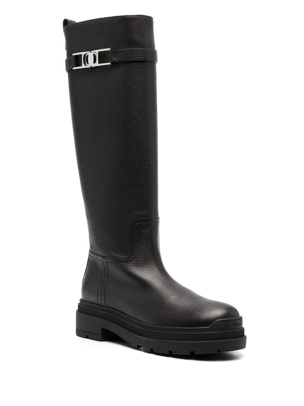 Ryder knee-length leather boots - 2