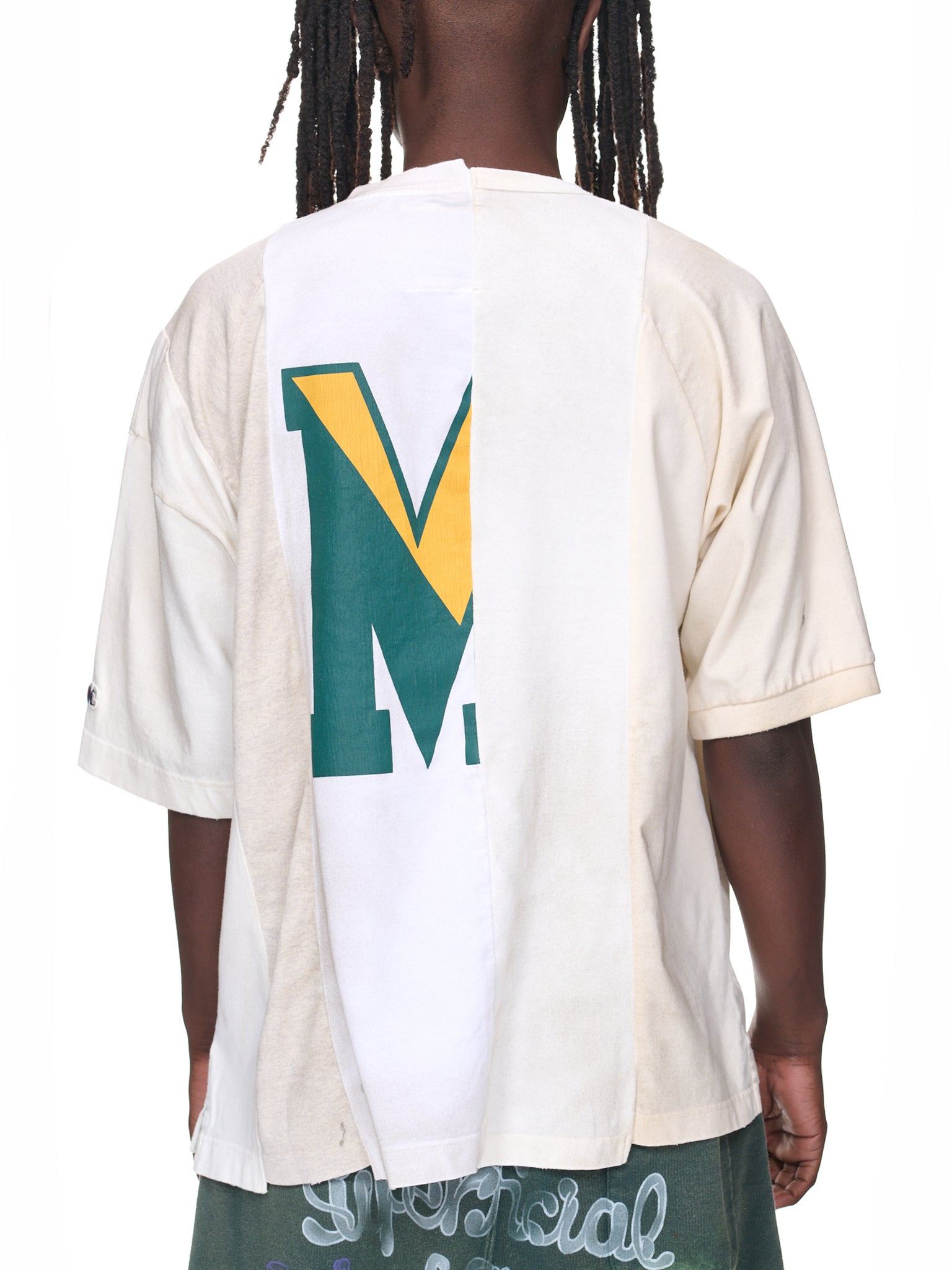 Paneled Vintage T-Shirt - 3