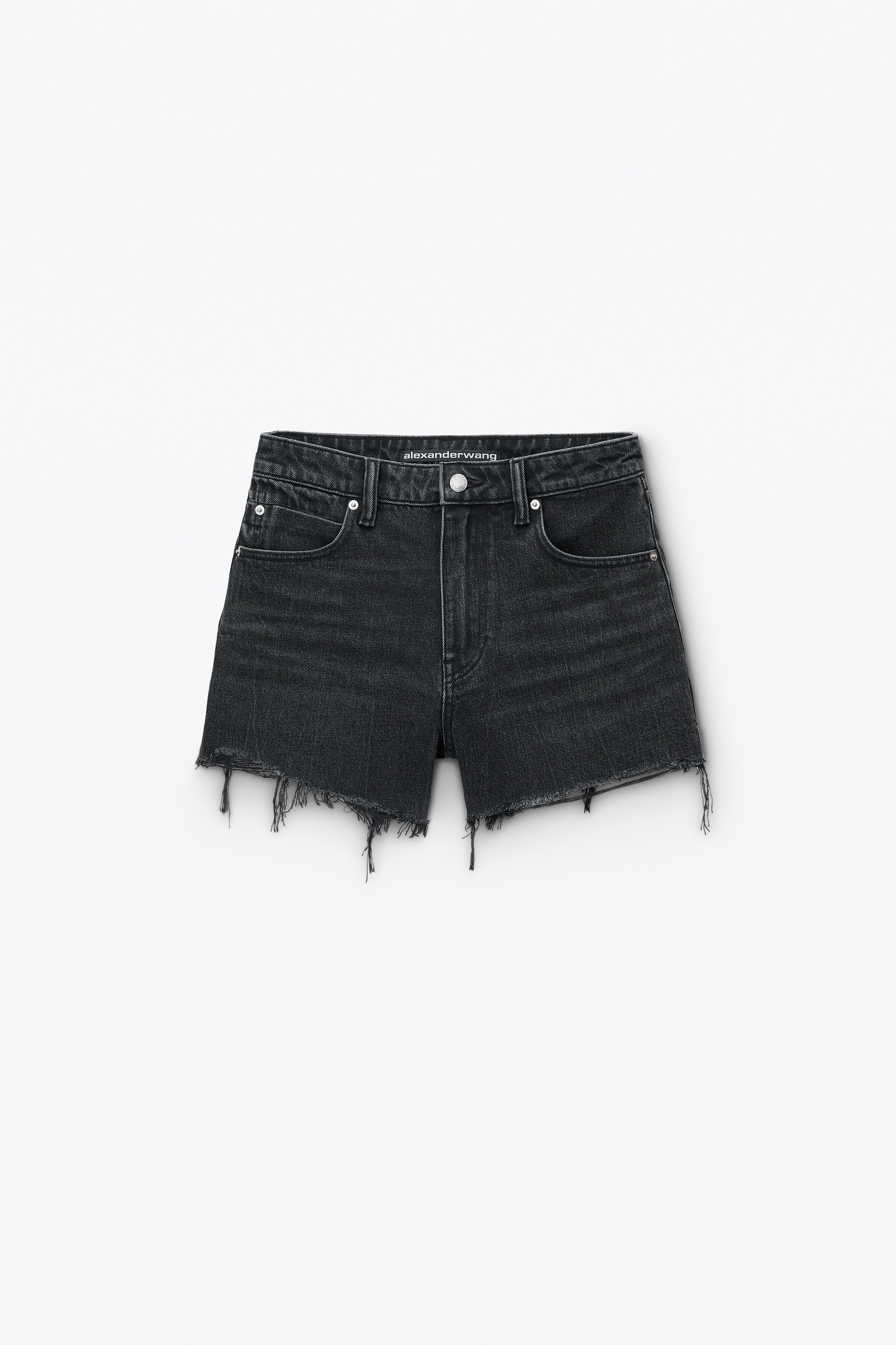 Bite High Rise Denim Short with logo pocket - 1