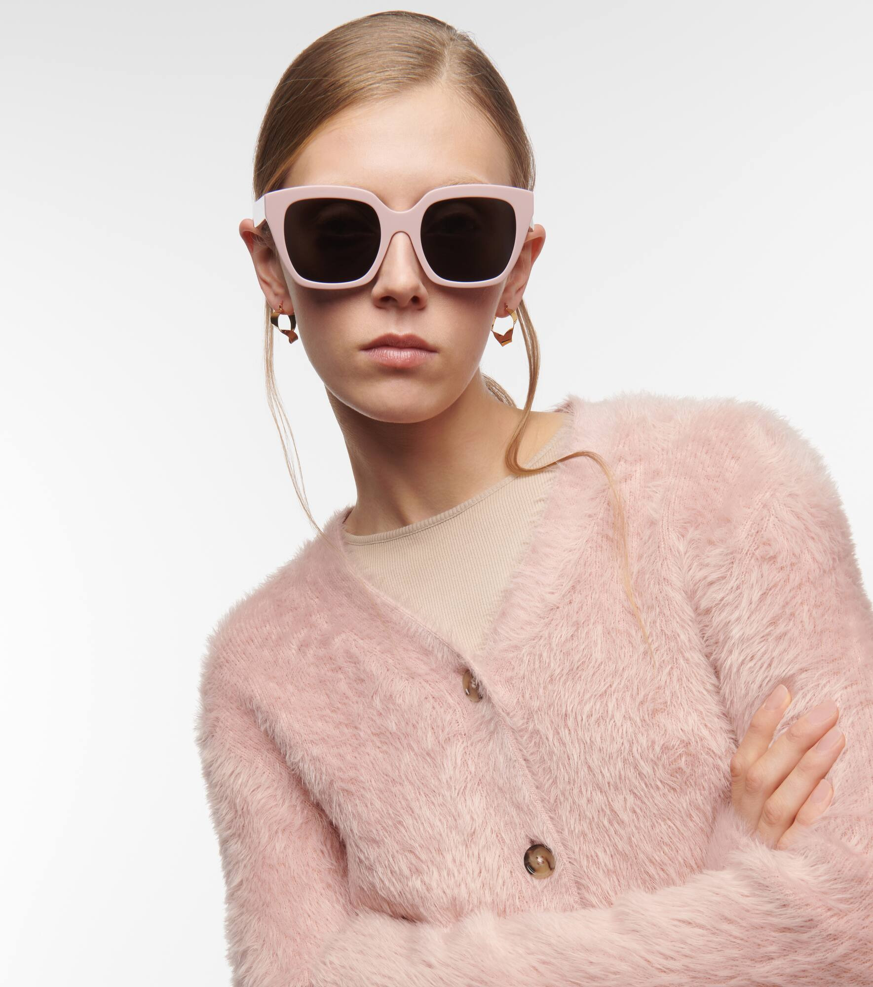 Square acetate sunglasses - 3