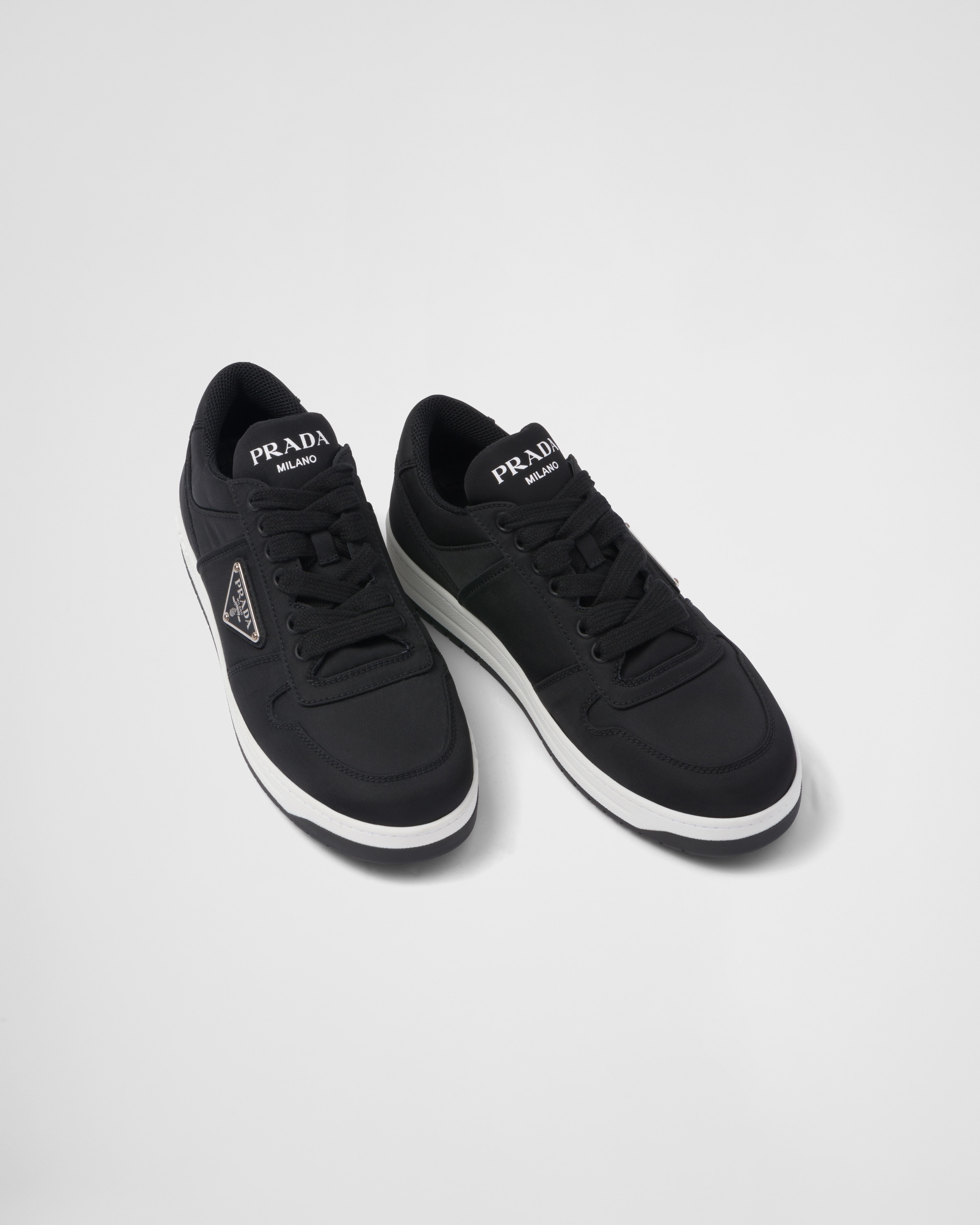 Re-Nylon gabardine sneakers - 4