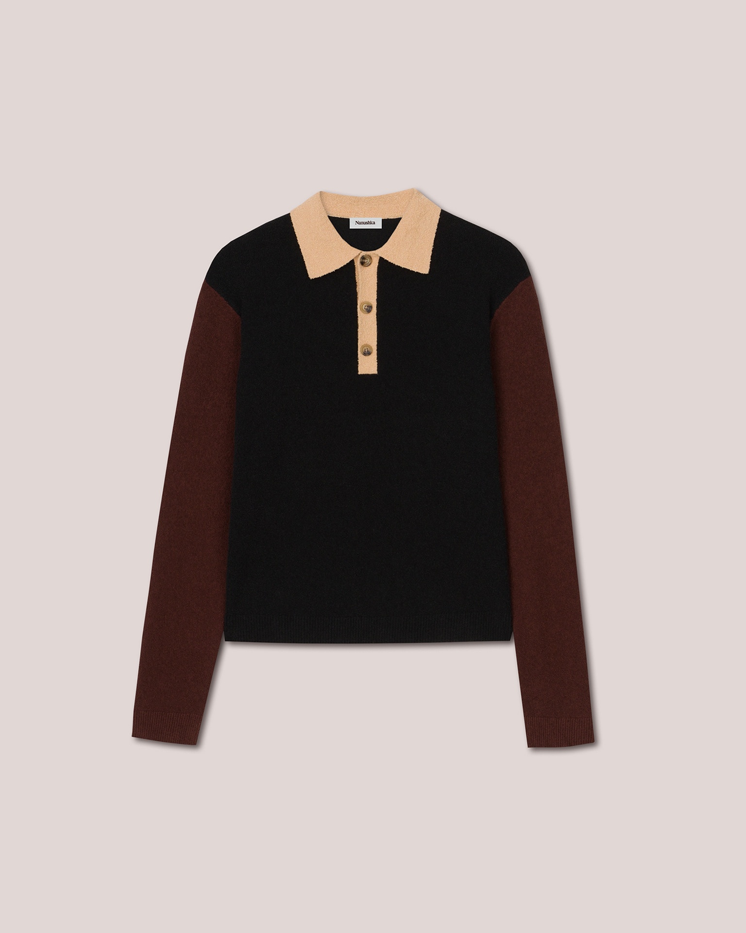 SABER - Terry cloth top - Colourblock dark - 1