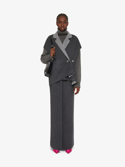 Givenchy SLEEVELESS JACKET IN DOUBLE FACE WOOL AND CASHMERE outlook