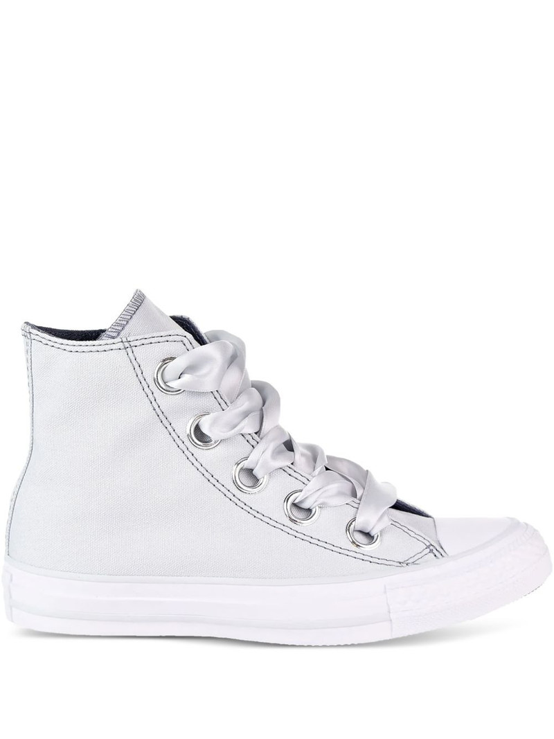 Chuck Taylor All Star Big Eyelets Hi "White" sneakers 1
