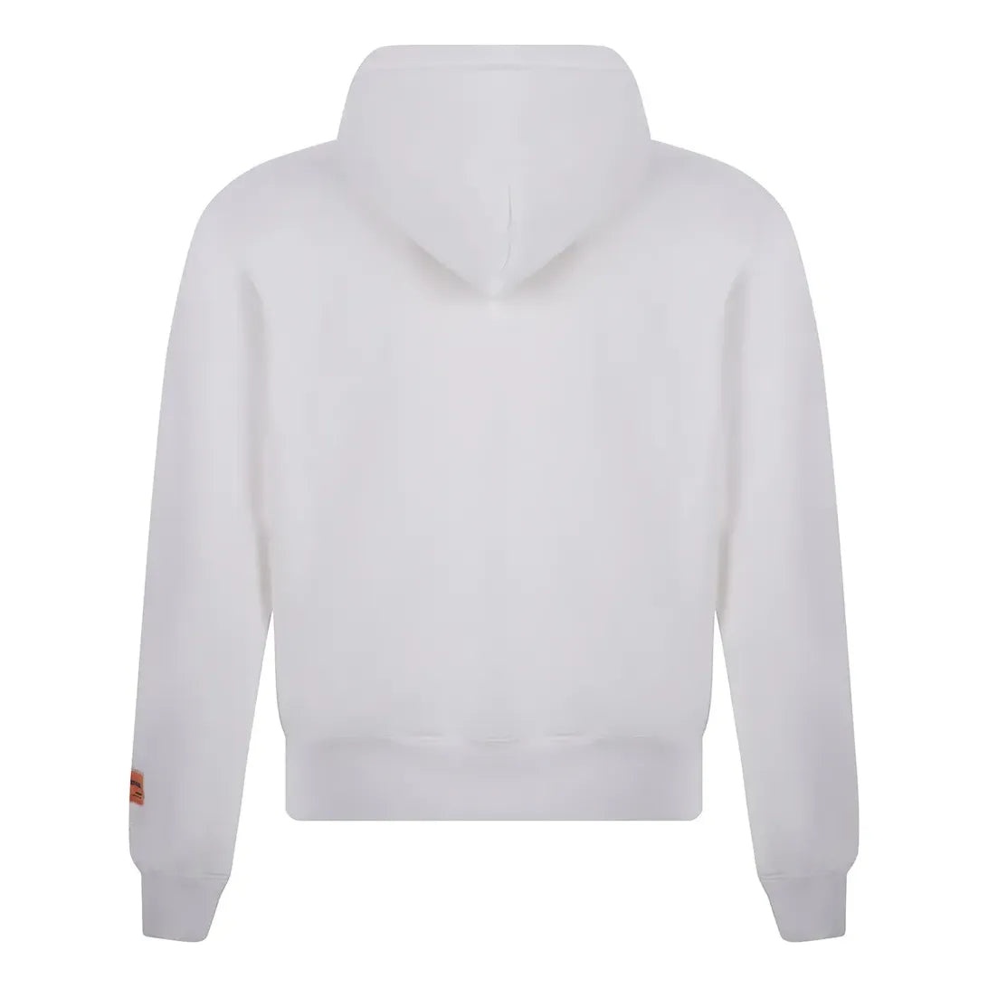 HERON PRESTON Split Herons Hoodie 'White Orange Multi' HMBB021F21JER0010122 - 2