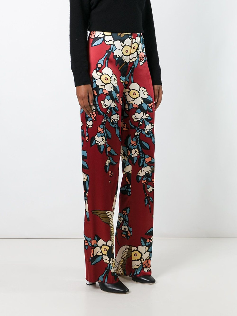 DSQUARED2 'Blossom' print trousers outlook