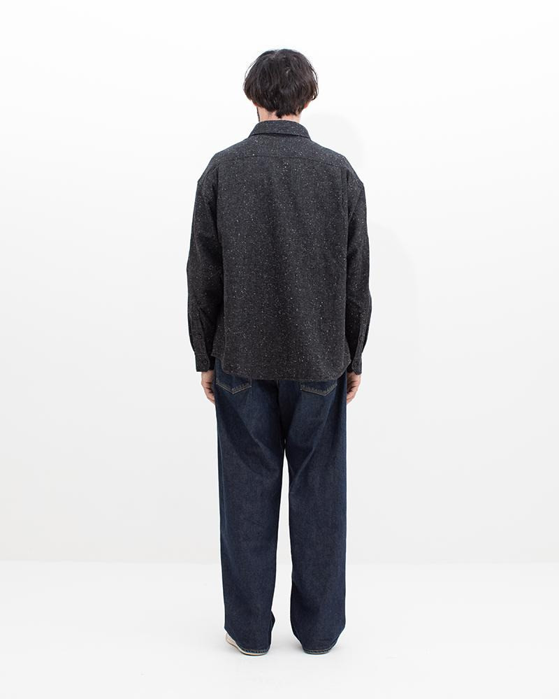 LUMBER TWEED L/S BLACK 3
