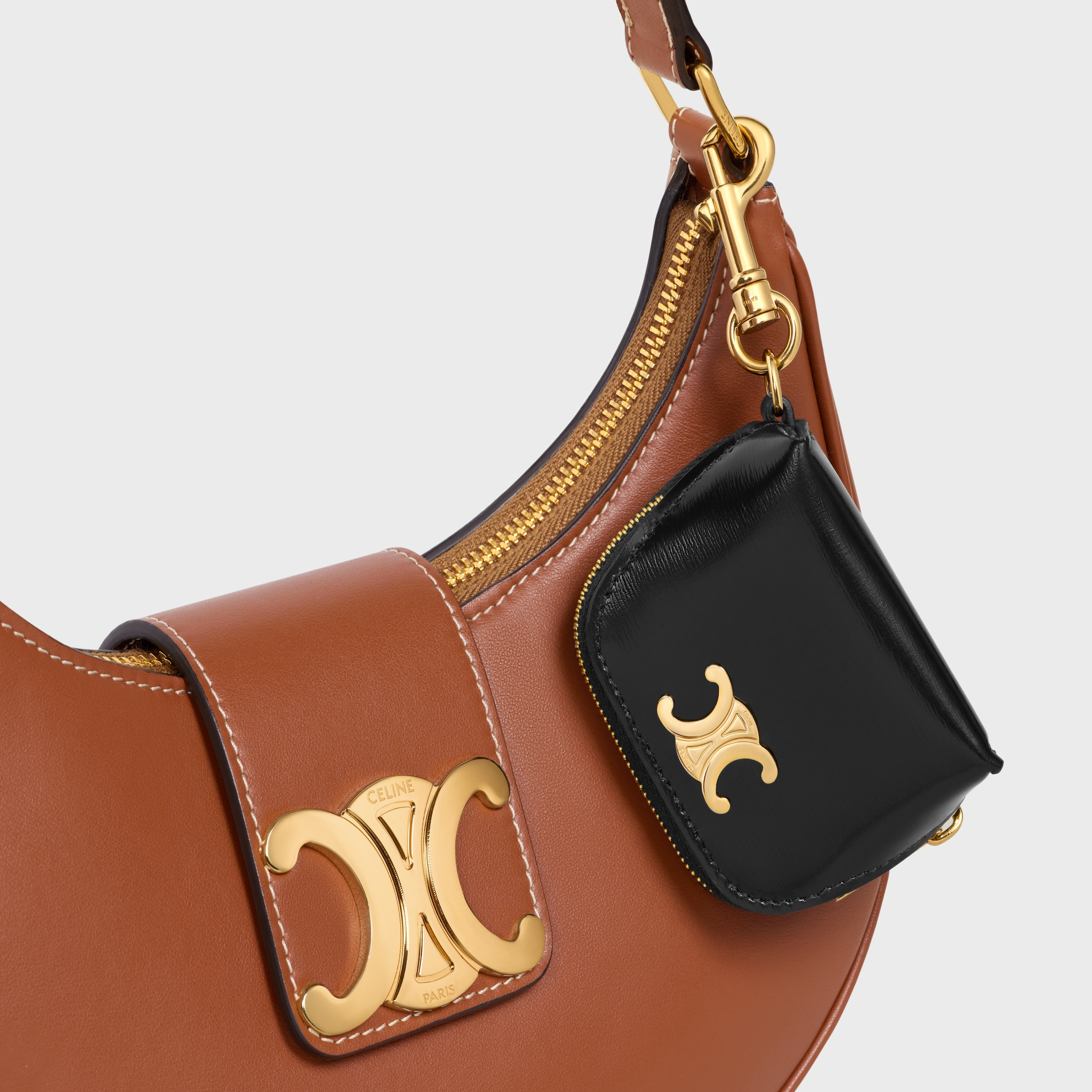 MICRO TRIOMPHE CHARM IN Shiny Calfskin - 4
