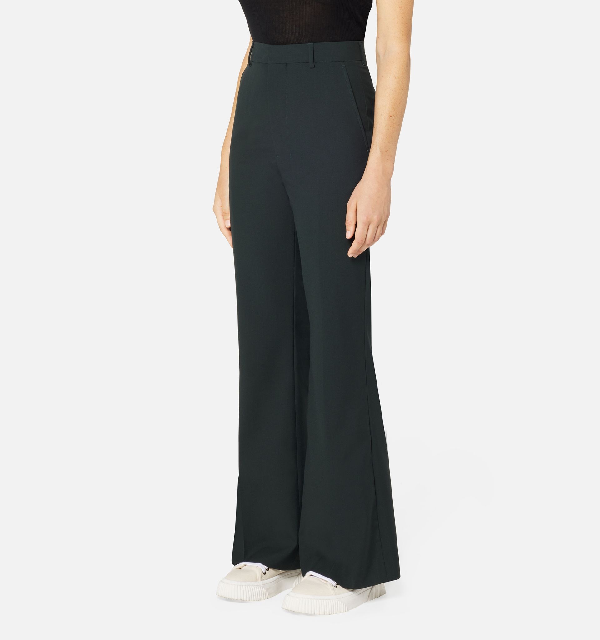 Flare Fit Trousers - 3