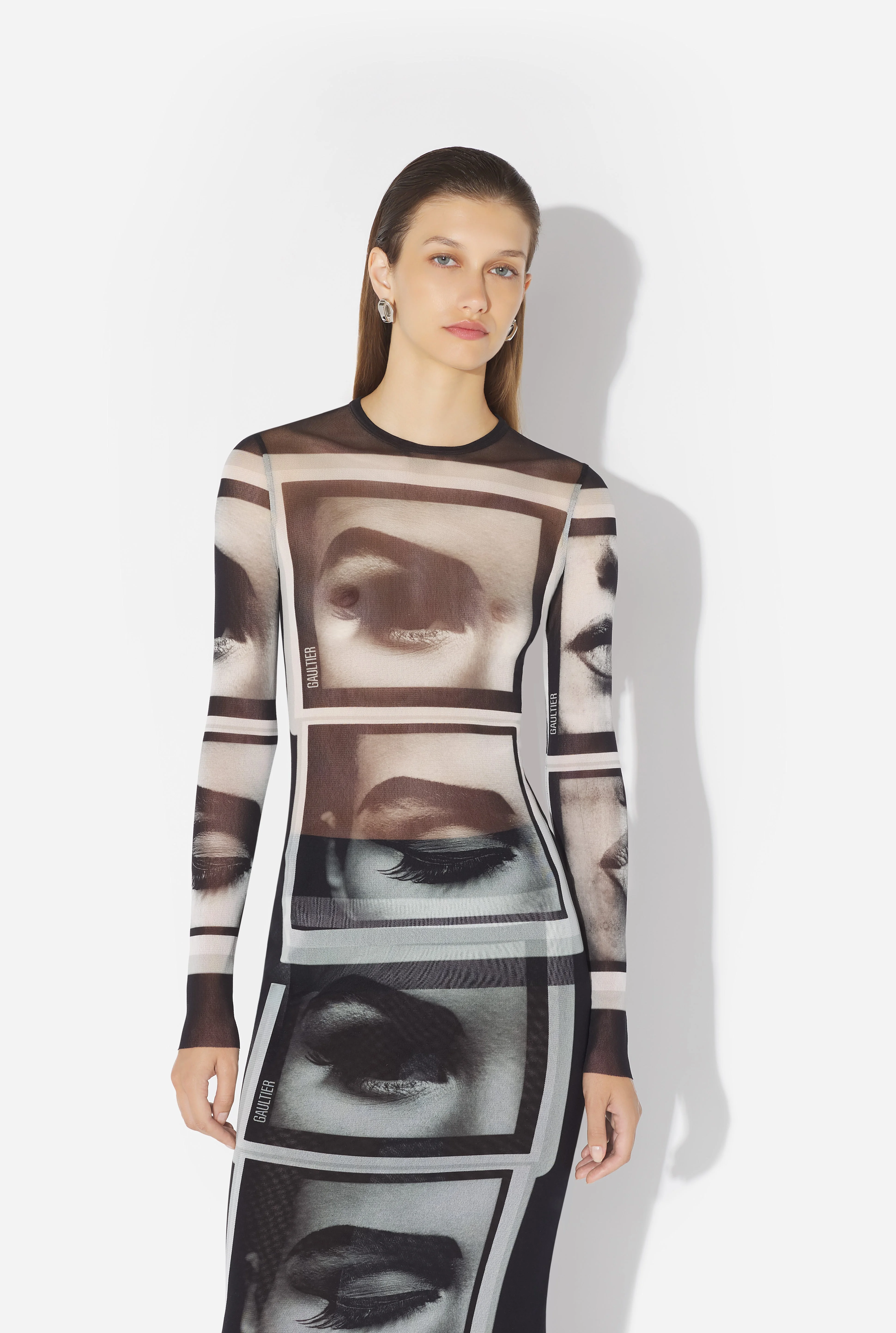 RE-EDITION - THE BLACK EYES AND LIPS TOP - 1