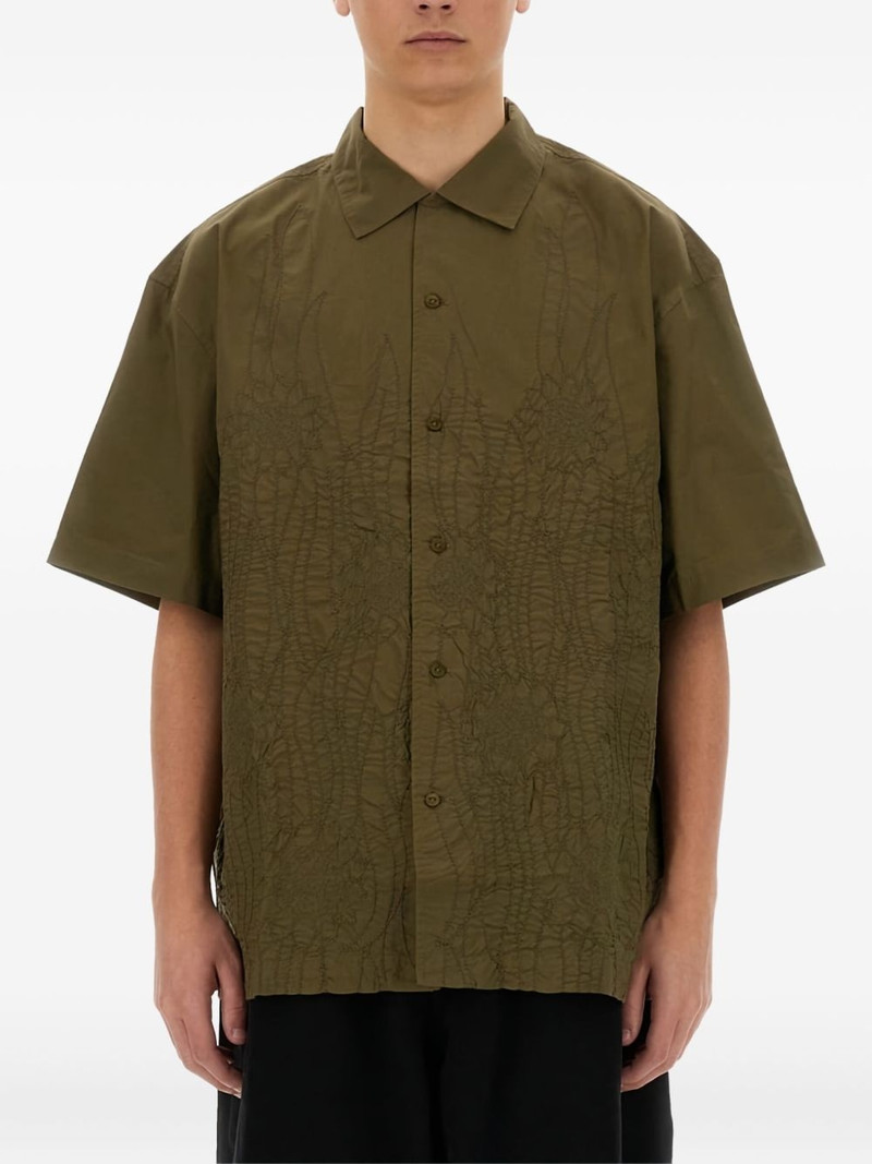 Ciders embroidered short-sleeves shirt 1