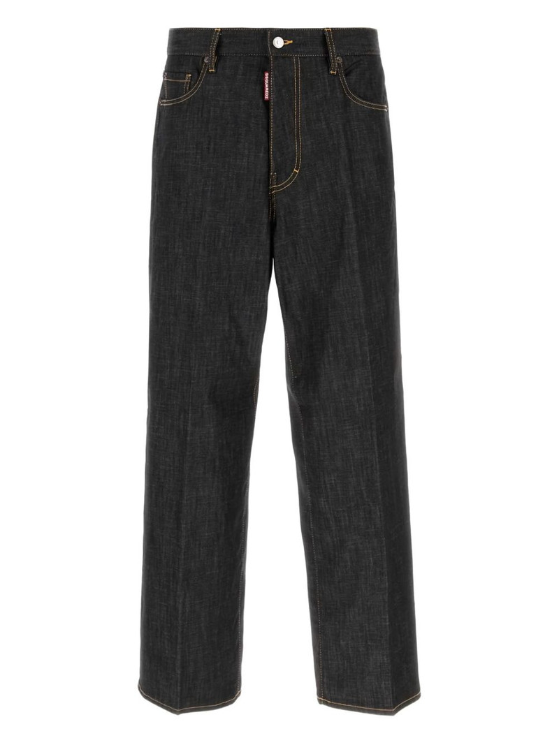 five-pocket wide-leg jeans 1