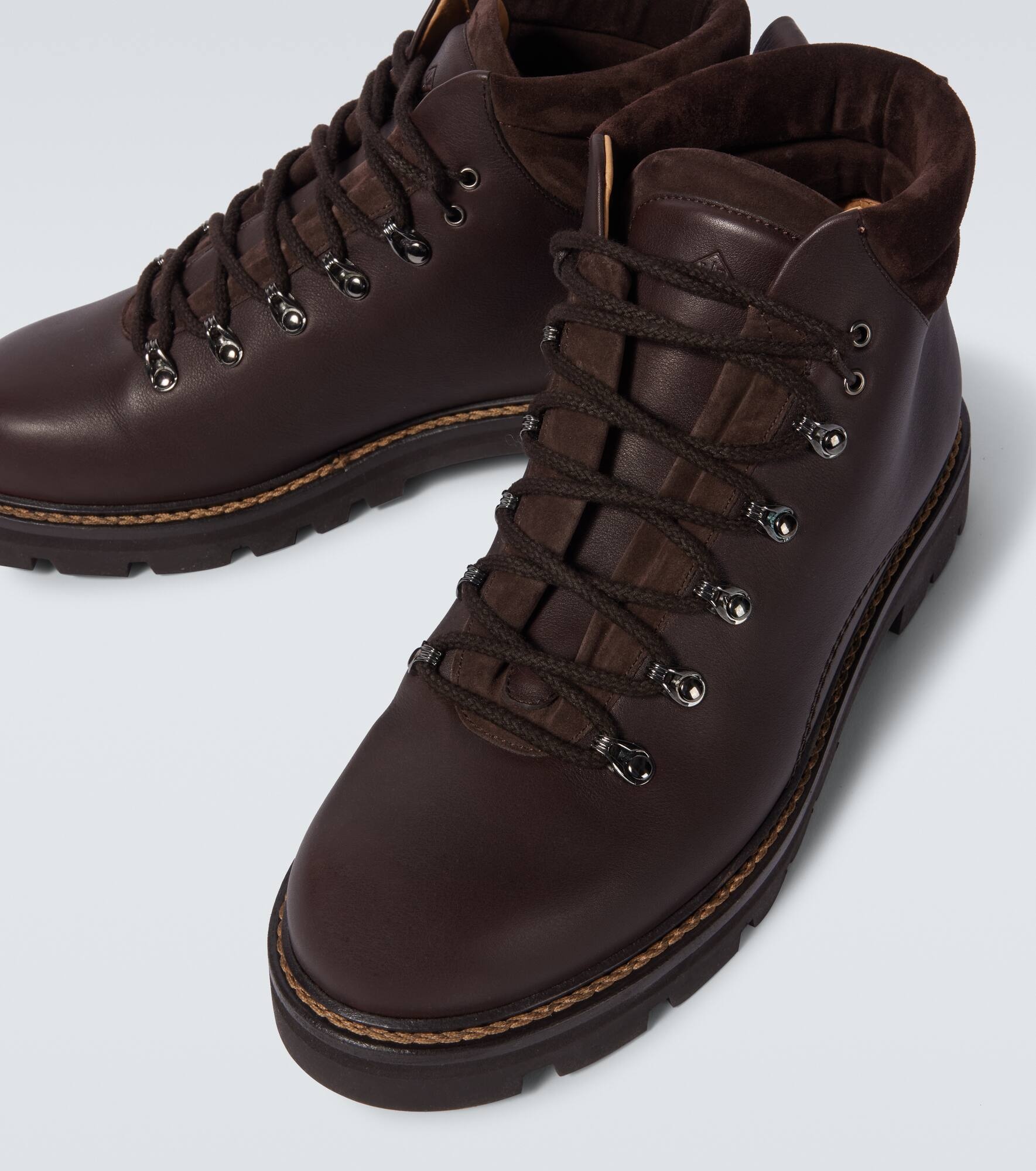 Beinn leather lace-up boots - 3