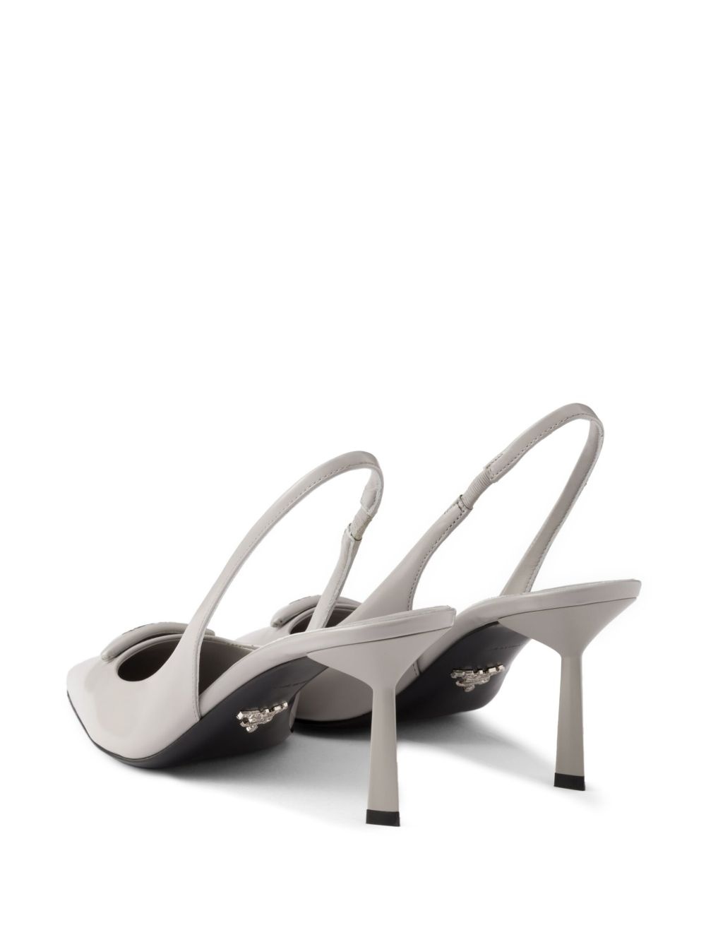 75mm triangle-logo pumps - 3