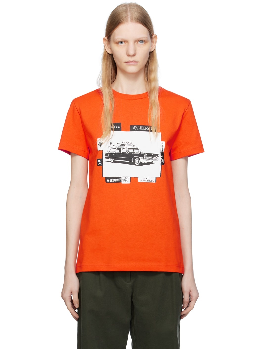 Orange JW Anderson Edition T-Shirt - 1