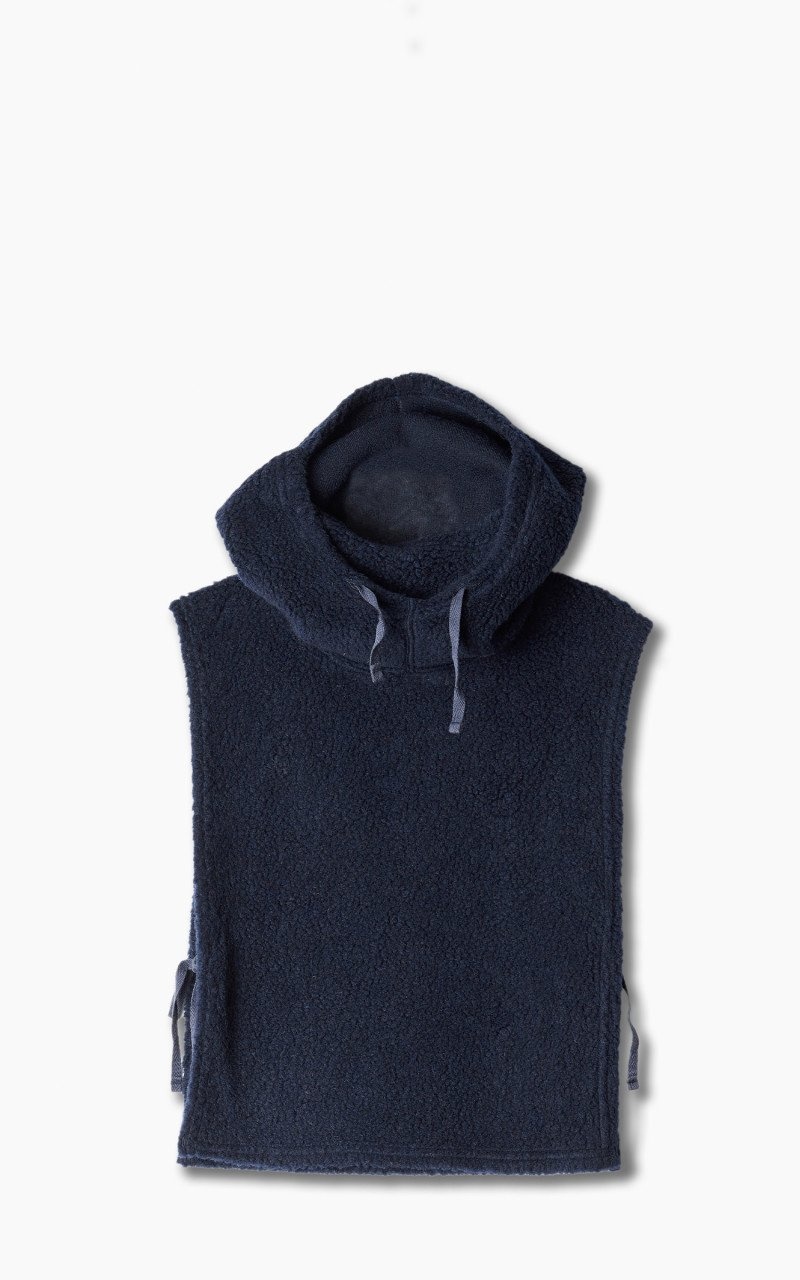 Engineered Garments: Charcoal Wool Hooded Interliner | Epitome