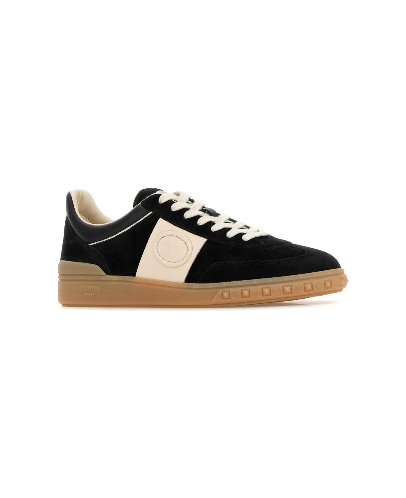 Black Suede Upvillage Sneakers - 2