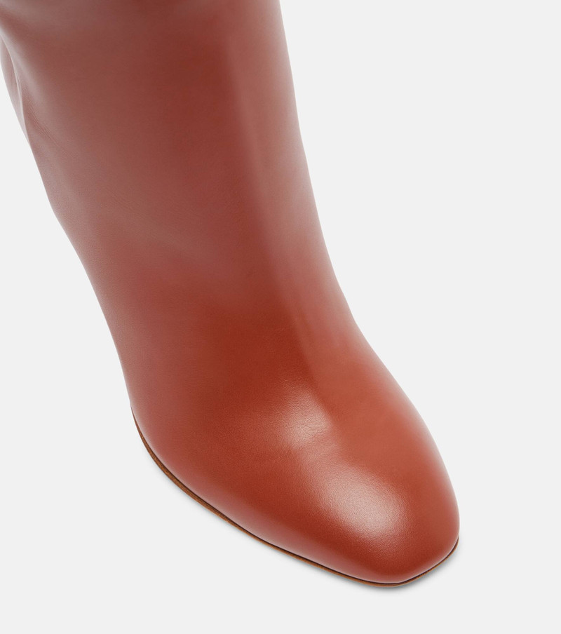 Sellier 105 leather knee-high boots 5