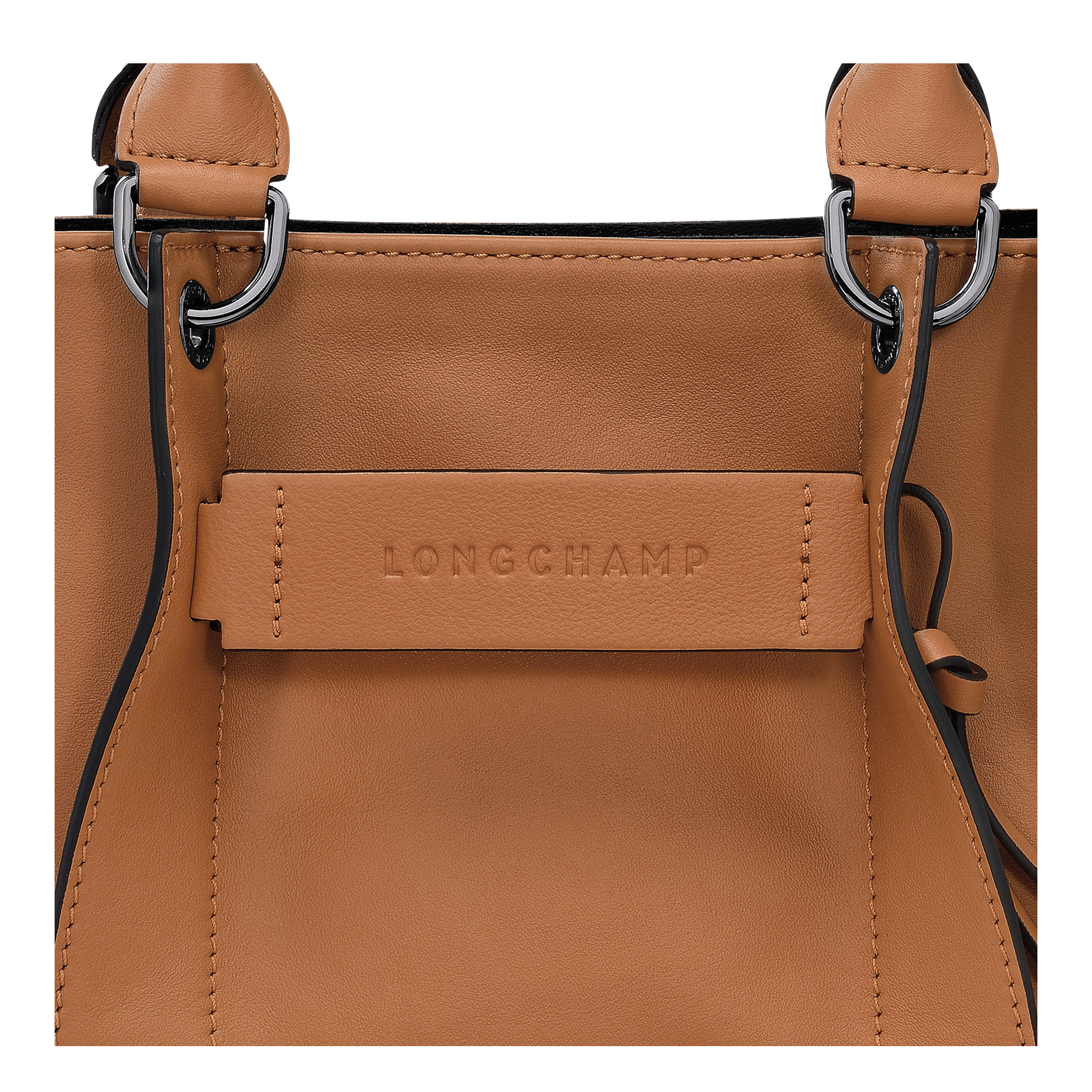 Longchamp 3D S Handbag Natural - Leather - 6