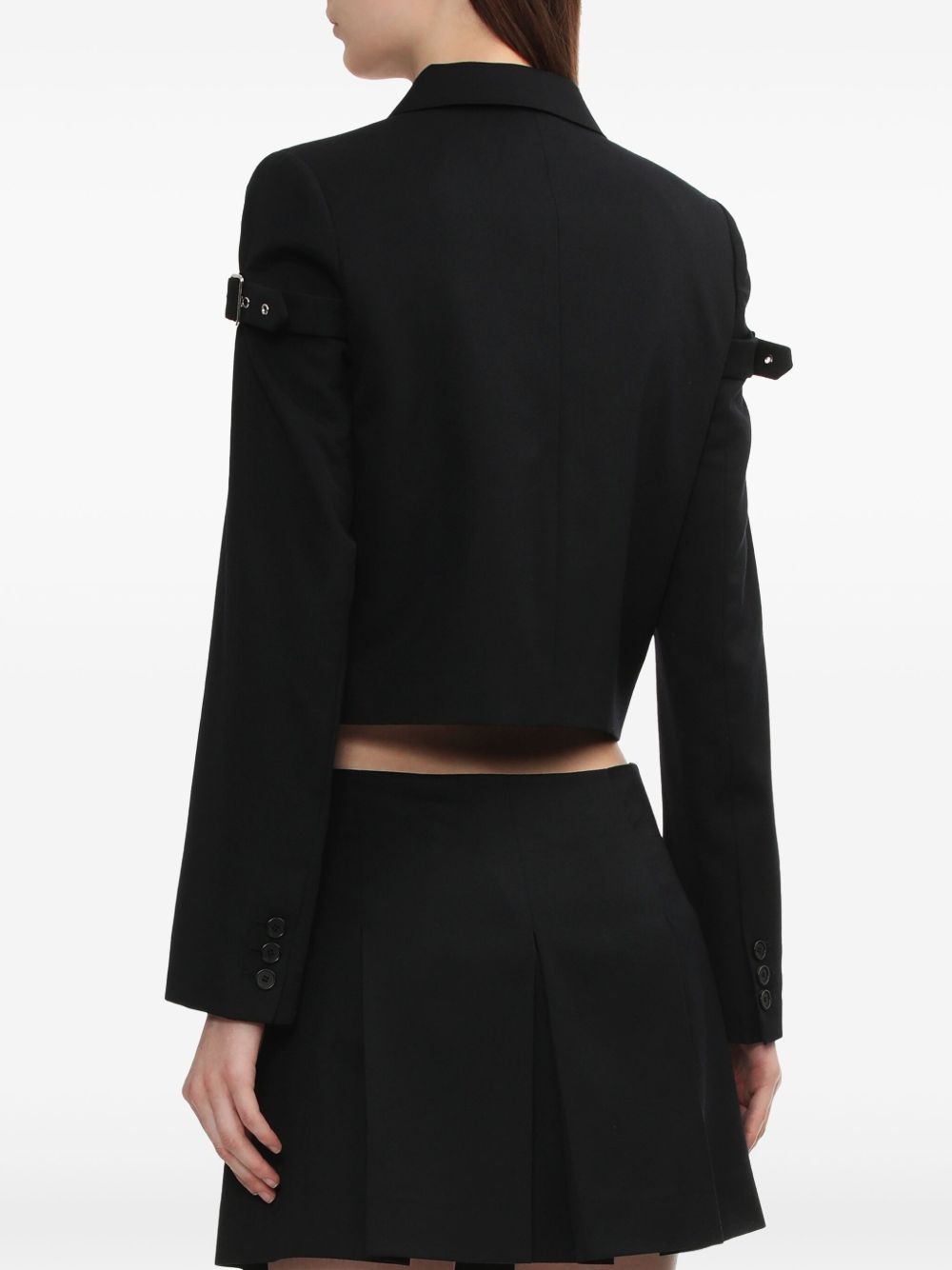 belted blazer - 4