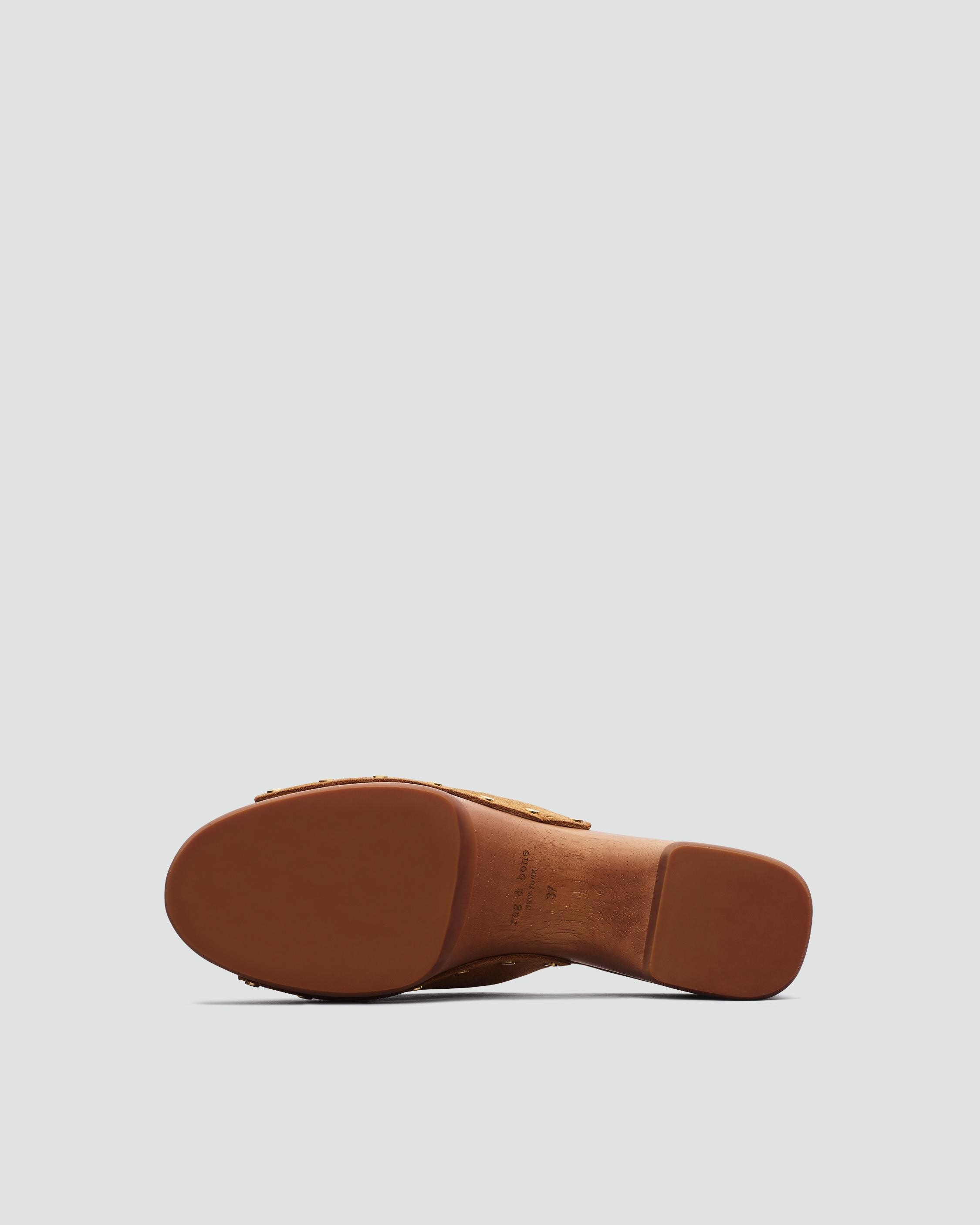 Mara Clog Slide - Suede
Heeled Clog - 4