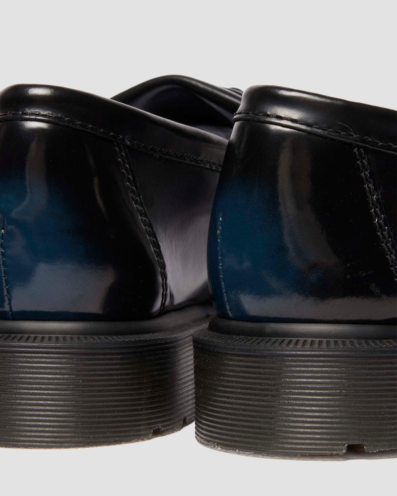 Adrian Arcadia Rub Off Leather Tassel Loafers 4