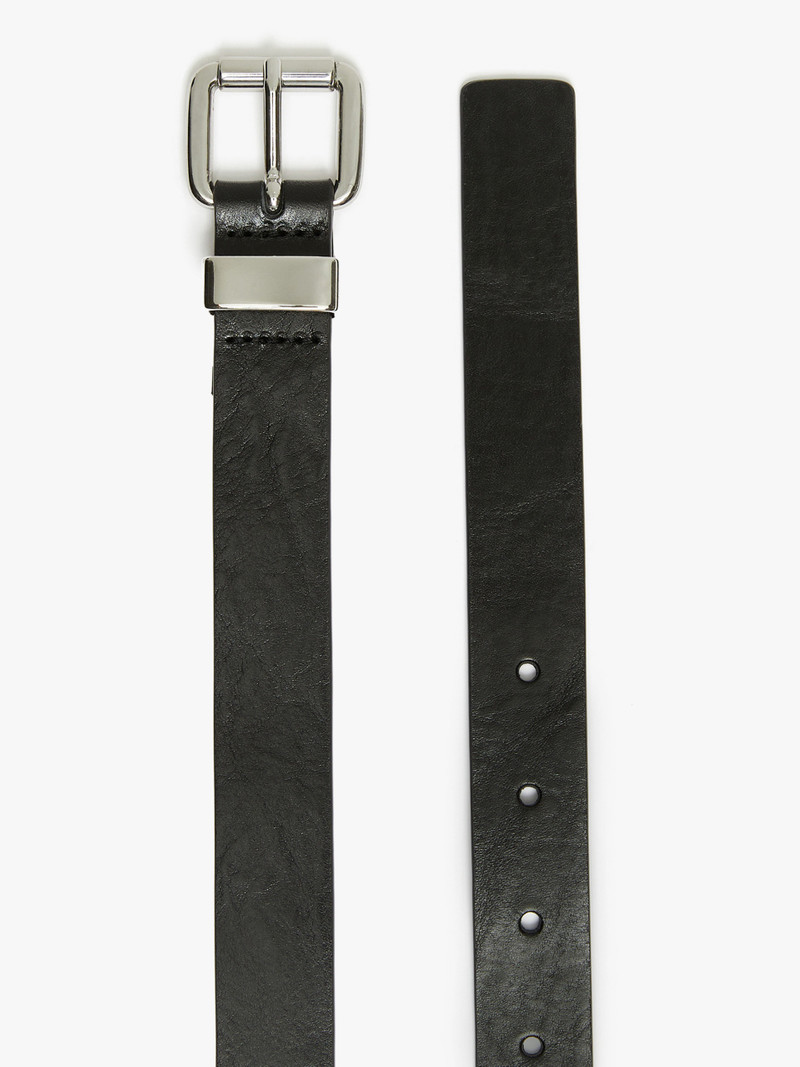 Sportmax AVOCADO Thin leather belt outlook