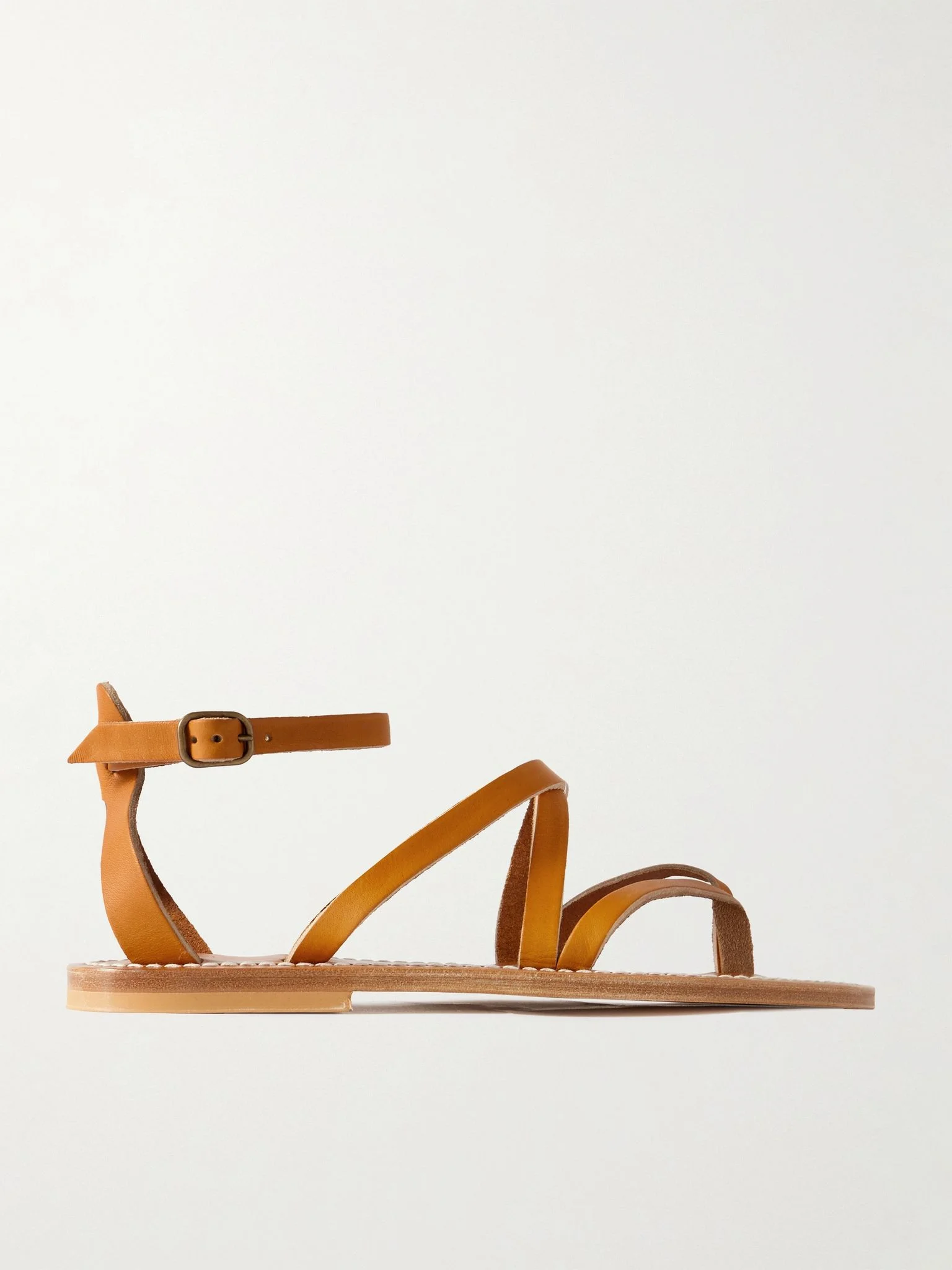 Epicure leather sandals Tan - 1
