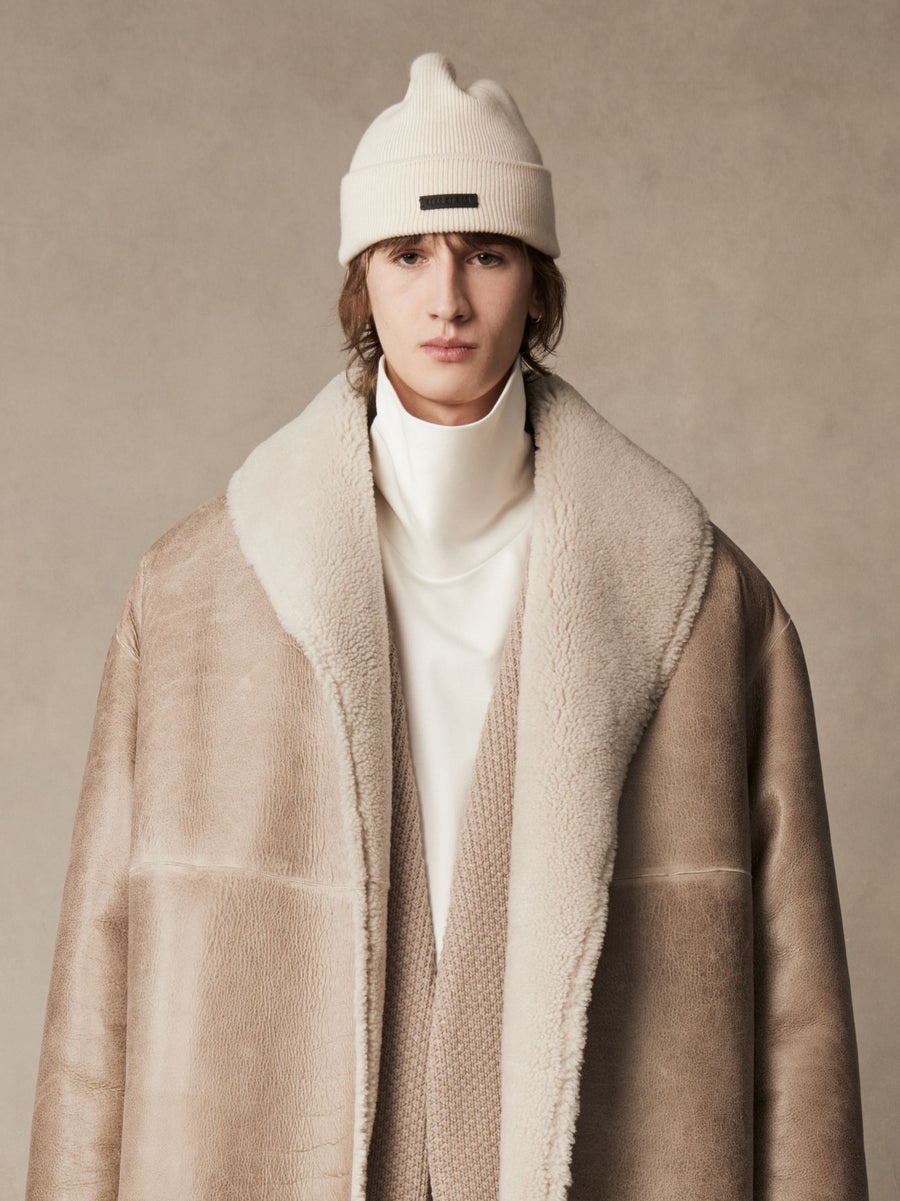 Sherpa Shawl Collar Jacket - 5