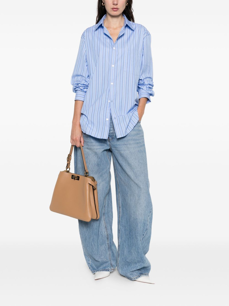 MATTEAU striped classic shirt outlook