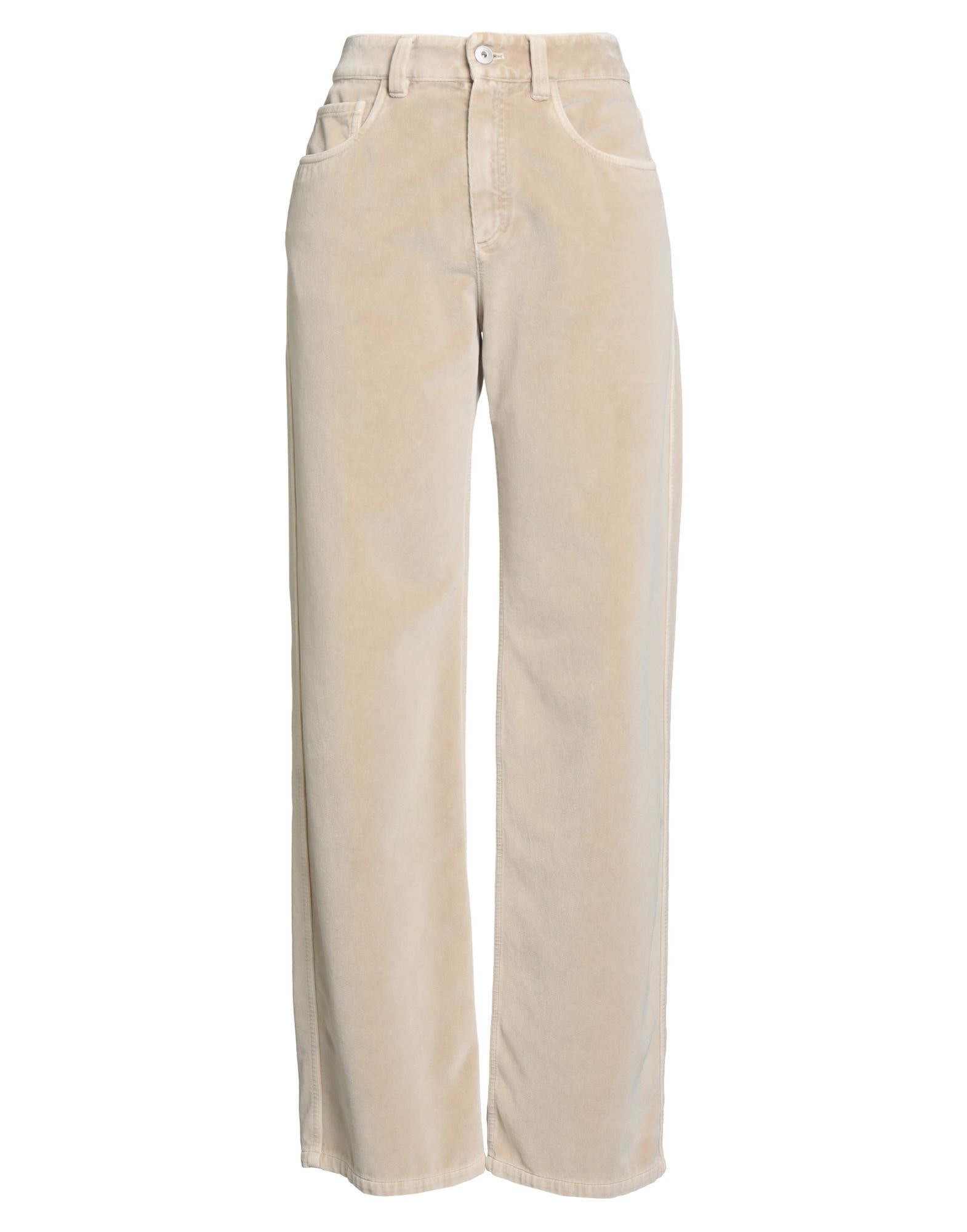 Beige Women's Casual Pants - 1