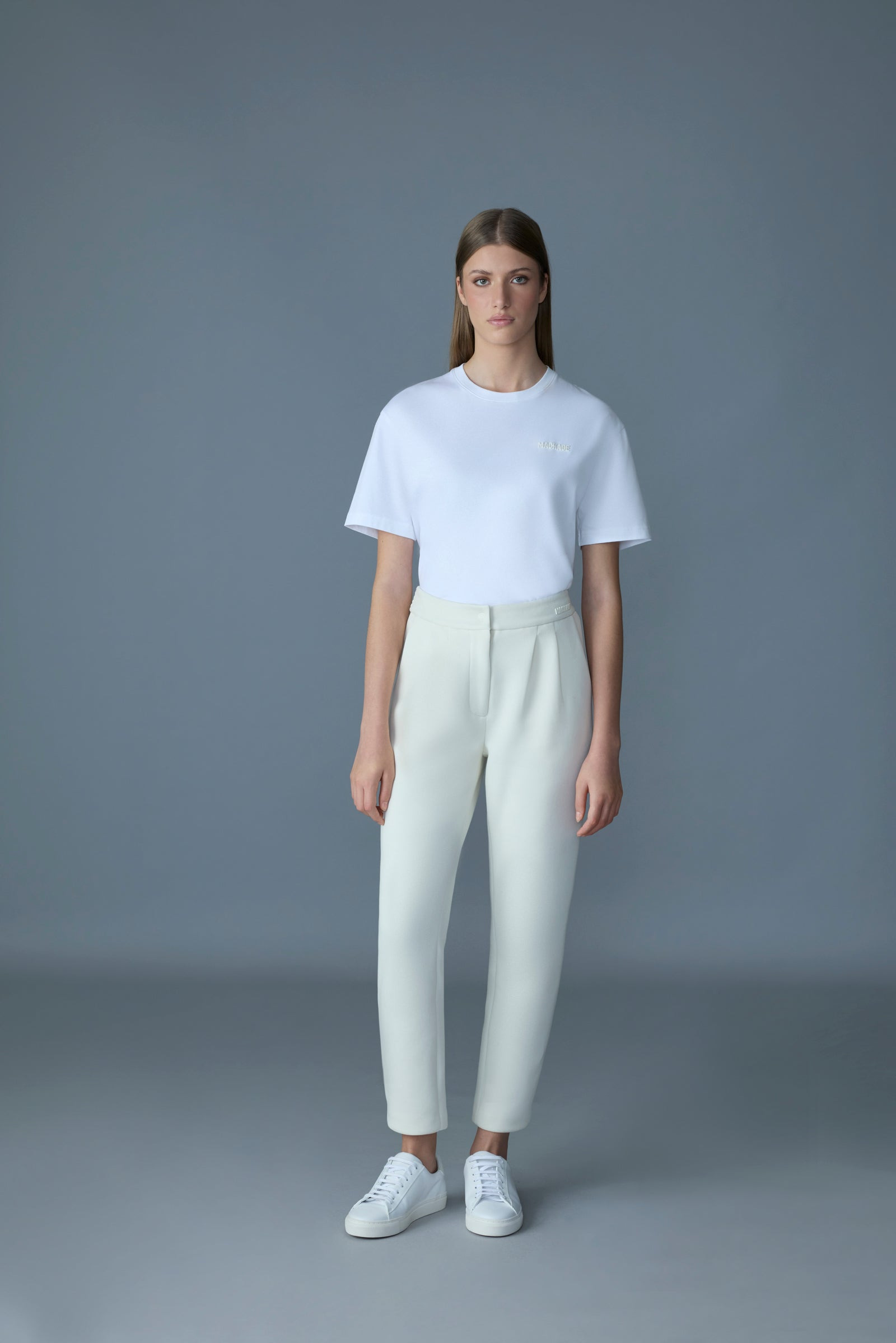 MARIANA Pleated Pants with Elasticized Waistband - 2