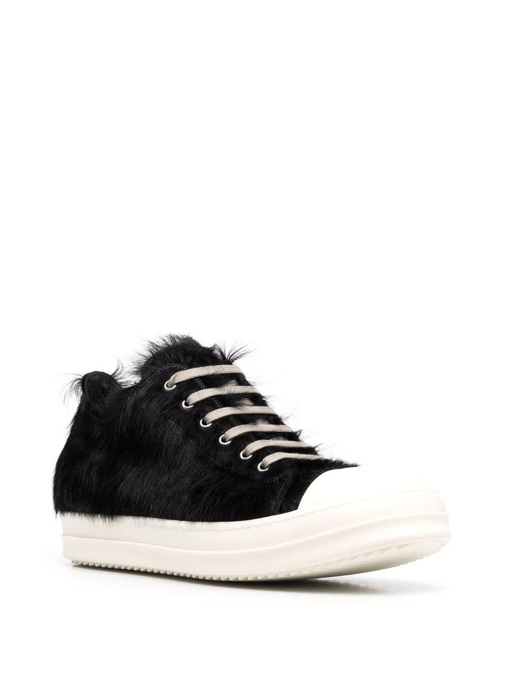 textured low-top sneakers - 2