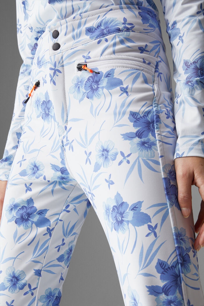 Ireen Ski pants in Blue/White - 5