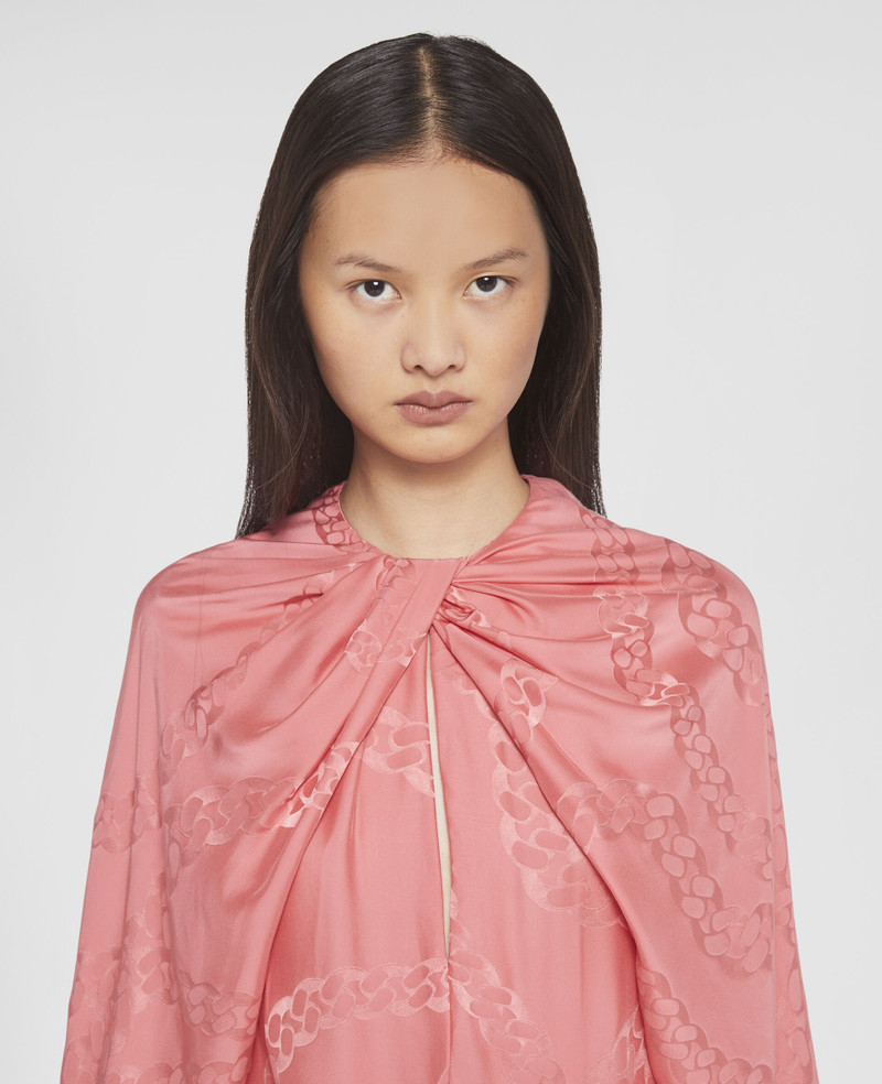 Falabella Chain Silk Jacquard Top 4