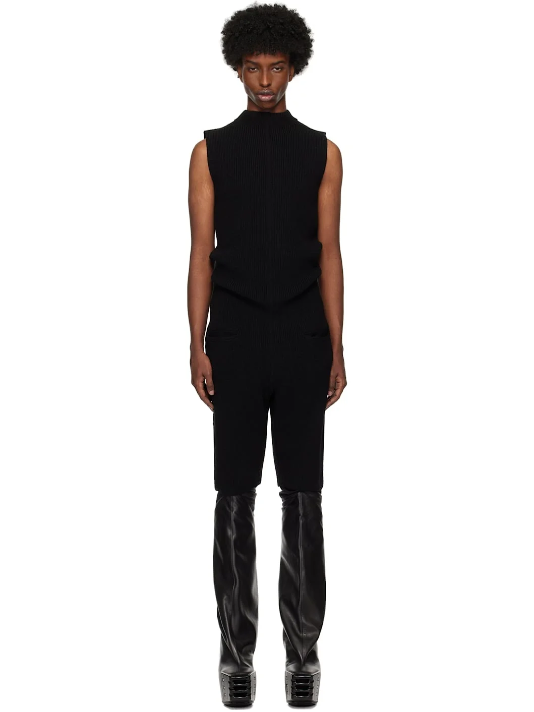 Black Porterville Headon Jumpsuit - 1