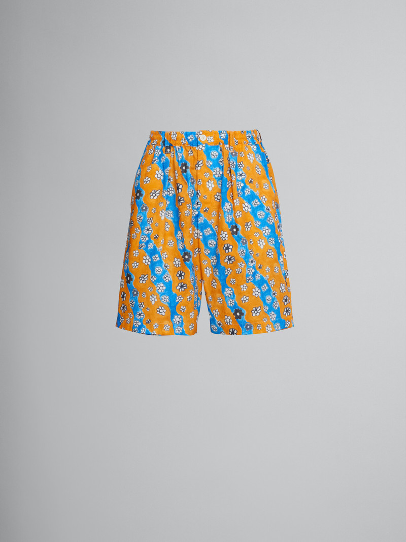 STRIPY 꽃 PRINT와 POPLIN SHORTS - 1