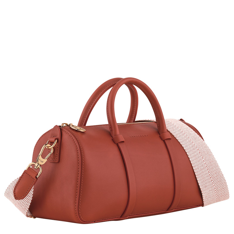 Longchamp Daylong M Handbag Terracotta - Leather outlook