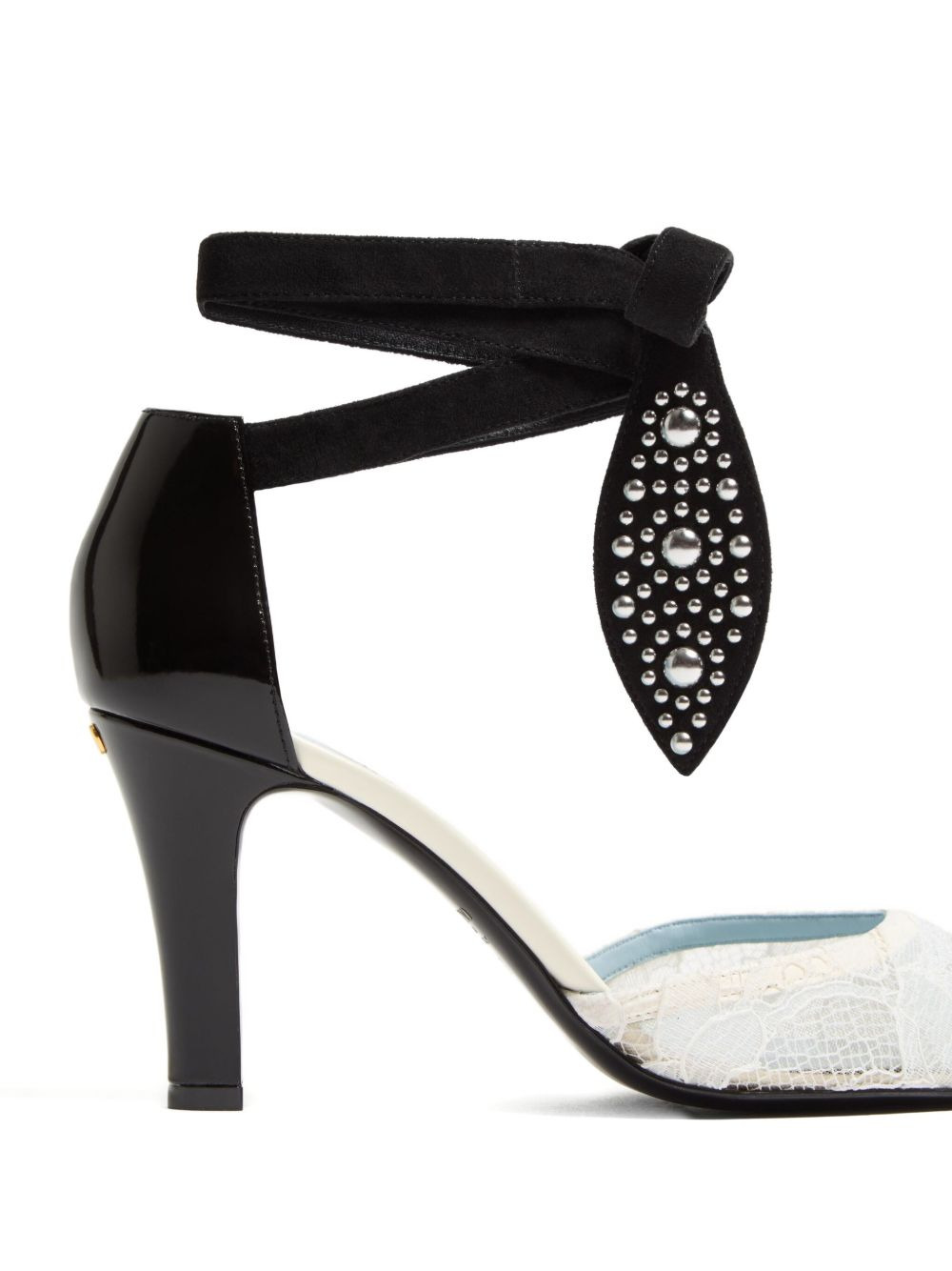 85mm leather pumps - 6