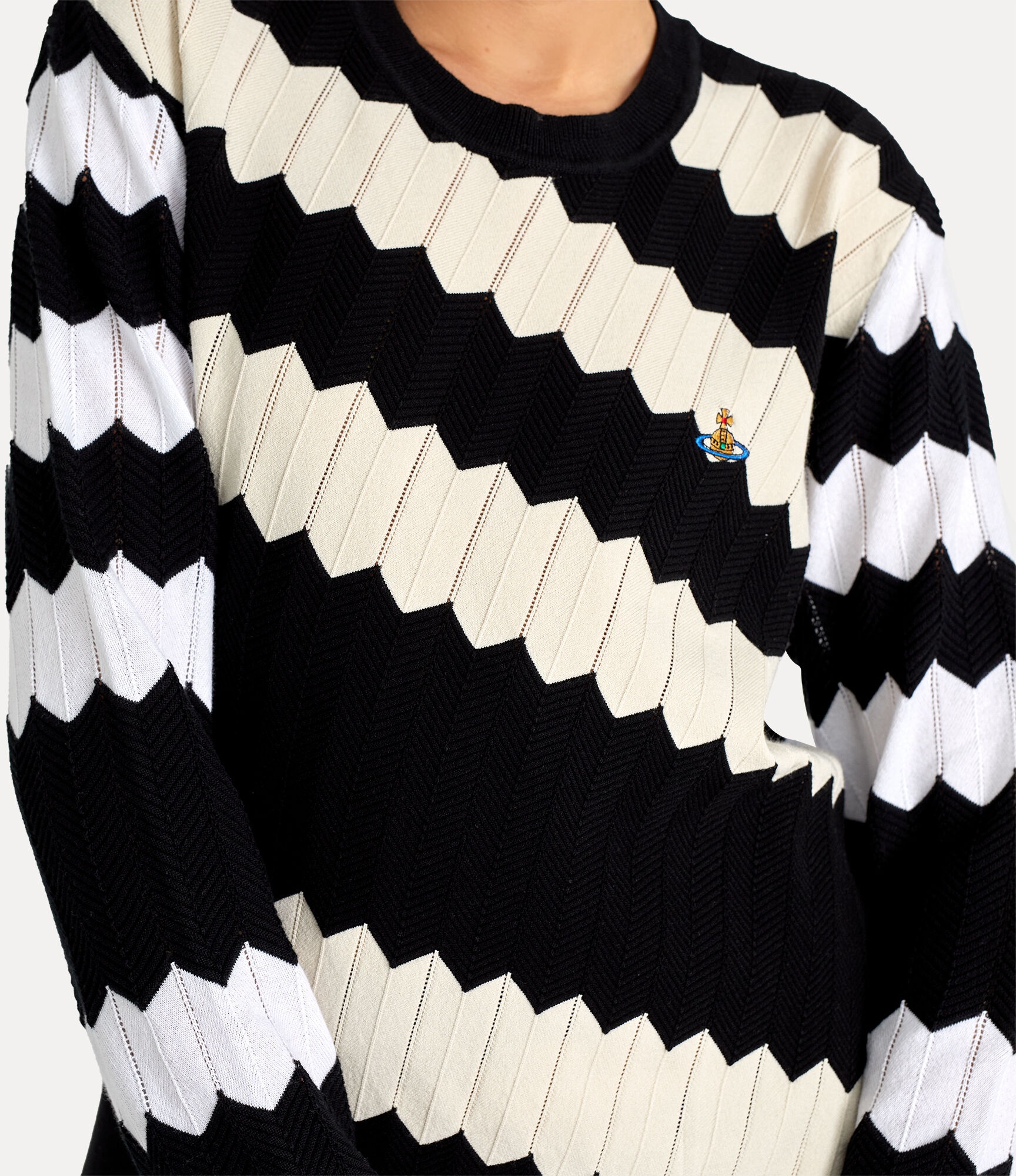 CHEVRON JUMPER - 4