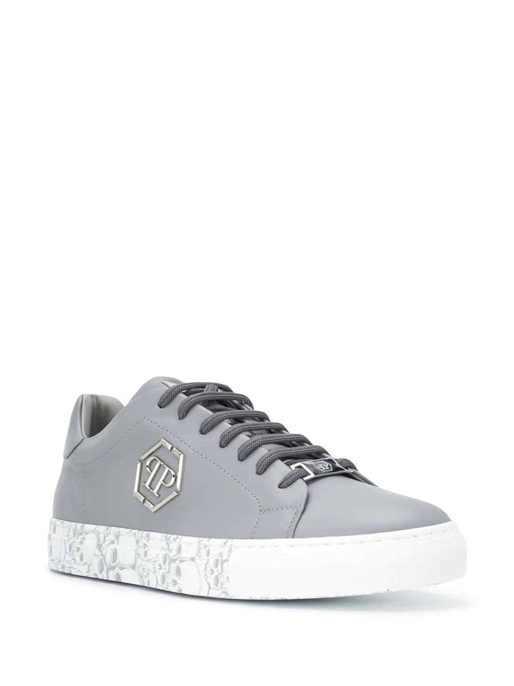 logo low-top sneakers - 2