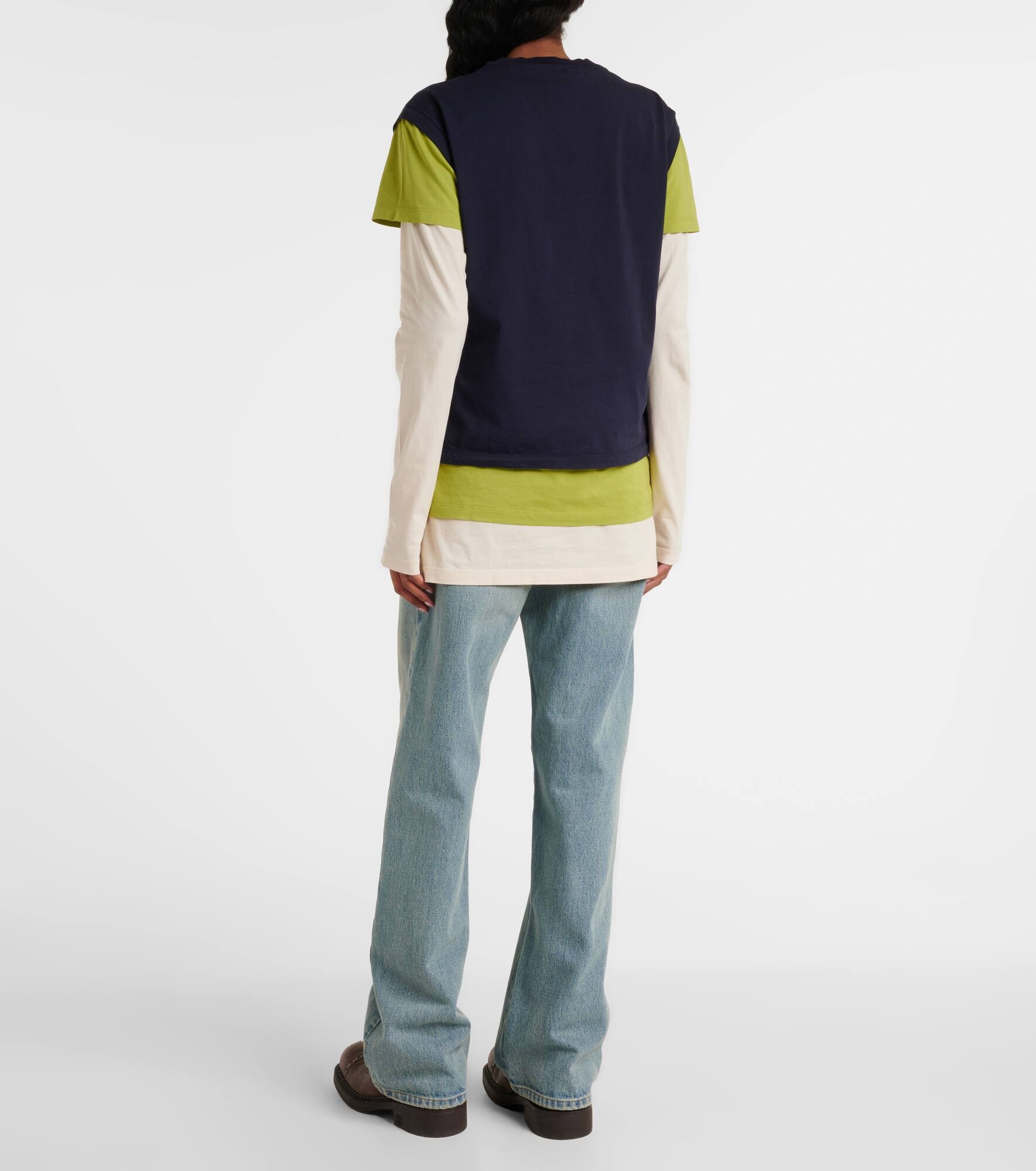 Set of 3 cotton jersey T-shirts - 3