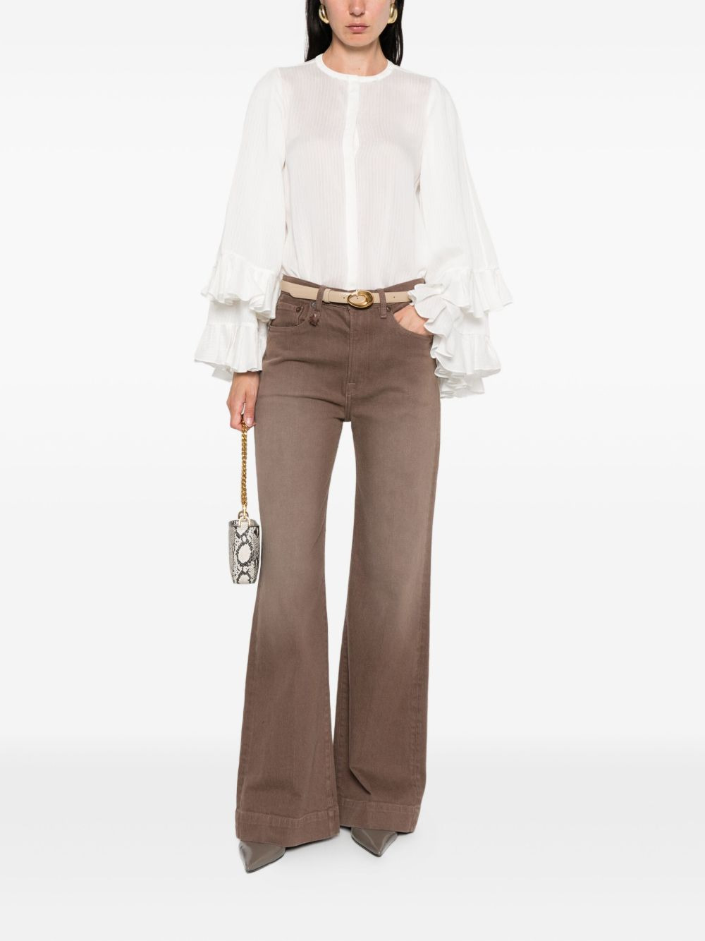 ruffled blouse - 2