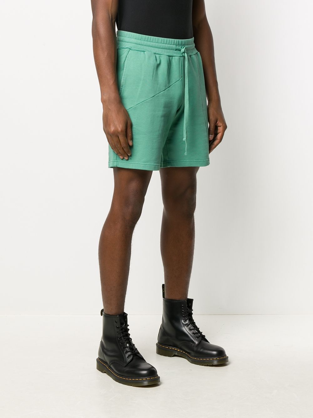 deconstructed drawstring shorts - 3