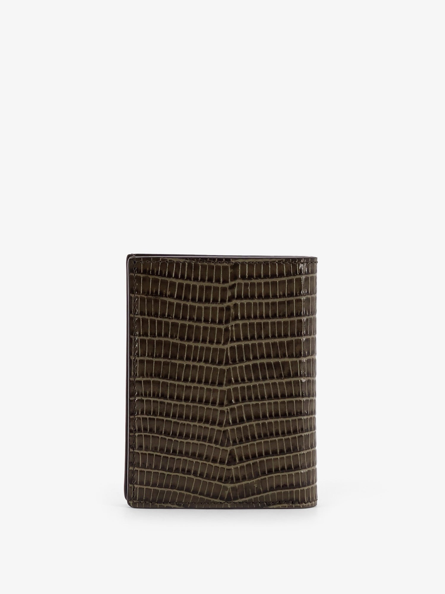 Tom Ford Leather Cardholder With Croco Effect - 2