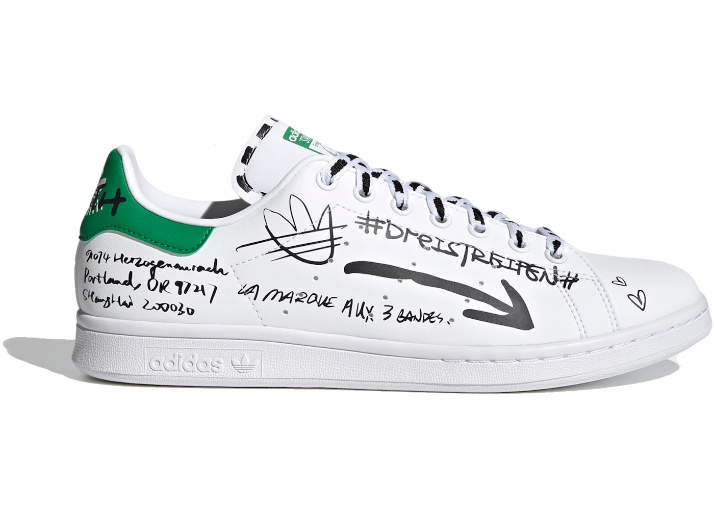 adidas adidas Stan Smith Sharpie Pack Graffiti White stockx REVERSIBLE