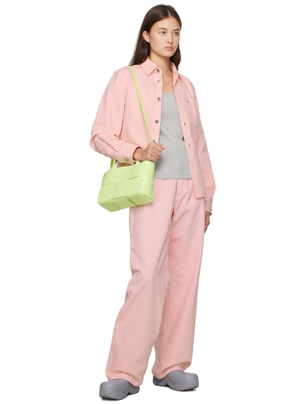 Green Mini Arco Tote - 4