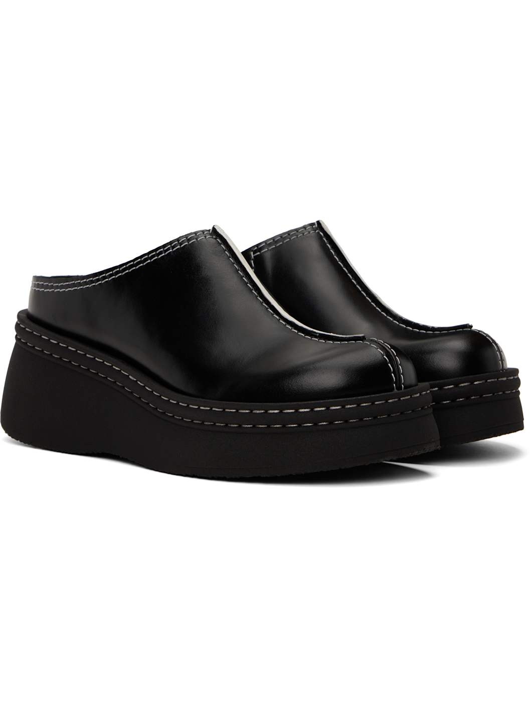 Black Mego Mules - 4