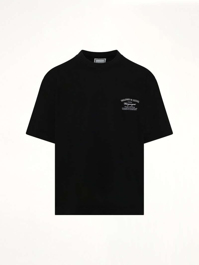 Wooyoungmi Tailored in Seoul T-Shirt in Black outlook